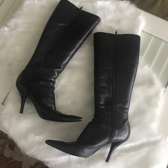 Nine West Tall Leather Boot - Picture 2 of 3